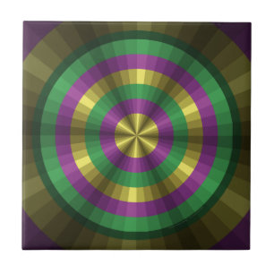 Mardi Gras Illusion Tile Fliese