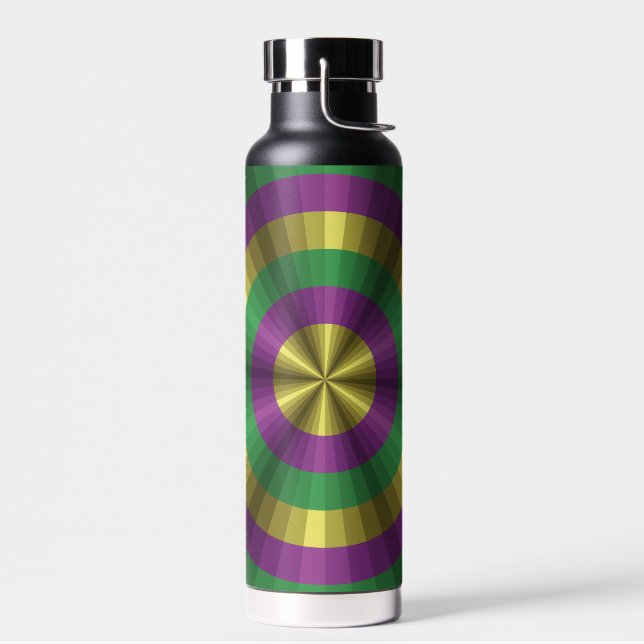 Mardi Gras Illusion Trinkflasche (Links)