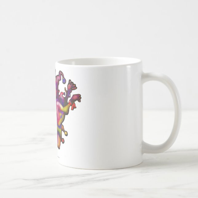 Mardi Gras Jester Kaffeetasse (Rechts)