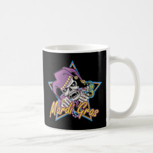 Mardi Gras Jester Skull Tasse