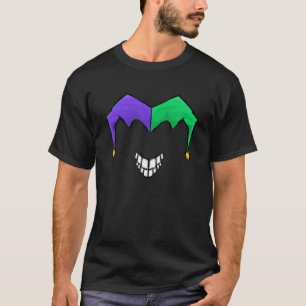 Mardi Gras Jester T-Shirt Celebration Costume Men