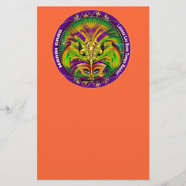 Mardi Gras Karneval Event Bitte beachten Sie die H (Vorderseite)