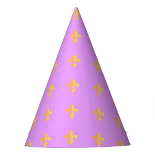 Mardi Gras Karneval Harlequin Lilie Diamond Partyhütchen