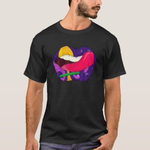 Mardi Gras Karneval Kostüm Lila Amp Gold Fleur- T-Shirt