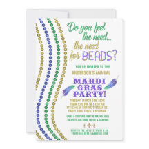 Mardi Gras Karneval Party Beliebte Perlen