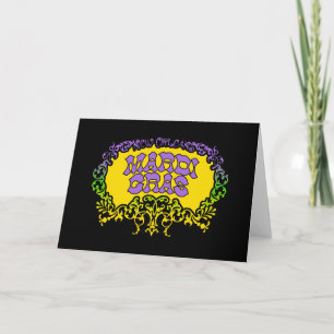 Mardi Gras Karte