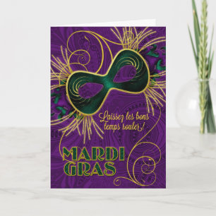 Mardi Gras Karte