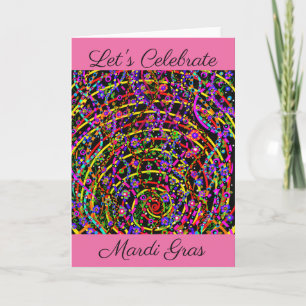 Mardi Gras Karte
