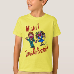 Mardi Gras, Kids and Beads T - Shirt