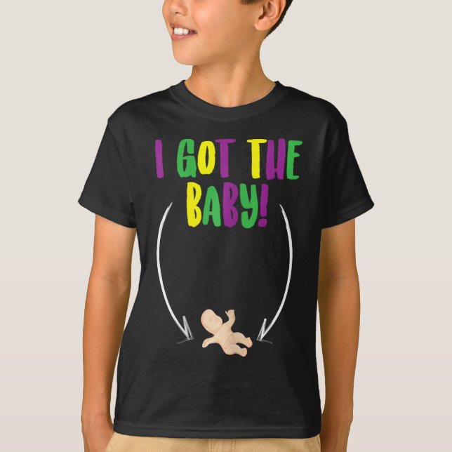 Mardi Gras King Cake by T-Shirt (Vorderseite)