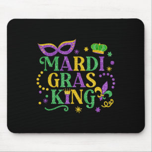 Mardi Gras King Fun Parade Mardi Gras Carnival Cos Mousepad