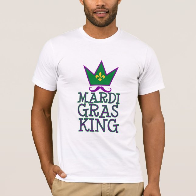 Mardi Gras King T-Shirt (Vorderseite)