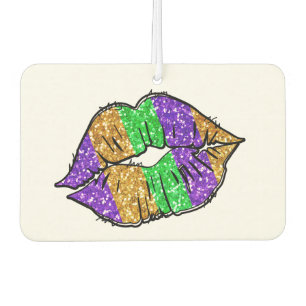 Mardi Gras Kiss Car Freshener Autolufterfrischer