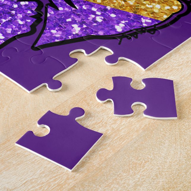 Mardi Gras Kiss Jigsaw Puzzle (Seite)
