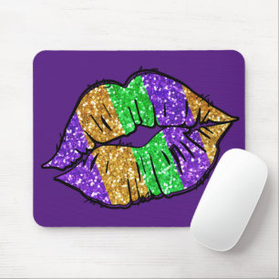 Mardi Gras Kiss Mousepad