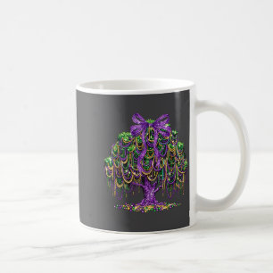 Mardi Gras Kokette Bogen Perlen Baum Karneval New Kaffeetasse