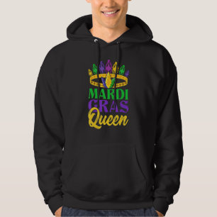 Mardi Gras Königin New Orleans Karnevalsparty Kos Hoodie