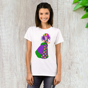 Mardi Gras Königinnen Maskenball T-Shirt
