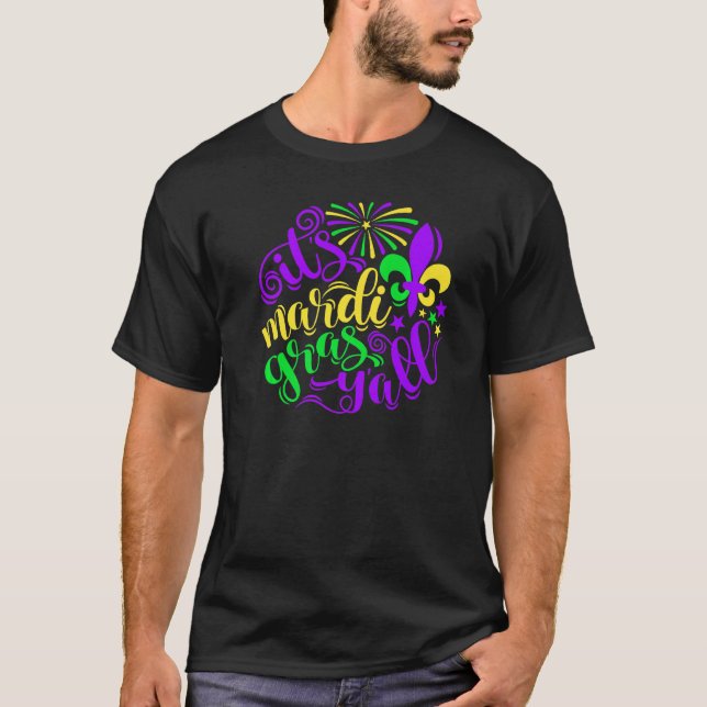Mardi Gras Kostüm Mardi Gras Y Lago Maggiore T-Shirt (Vorderseite)