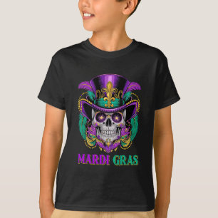 Mardi Gras Kostüm Unterwegs in die Hochgebirgswelt T-Shirt