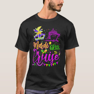 Mardi Gras Kreuzfahrt Kreuzfahrt Maske Kreuzfahrts T-Shirt