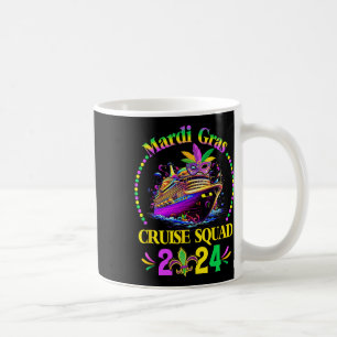 Mardi Gras Kreuzfahrt-Truppe 2025 passende Gruppe Kaffeetasse