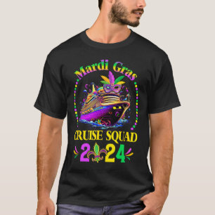 Mardi Gras Kreuzfahrt-Truppe 2025 passende Gruppen T-Shirt