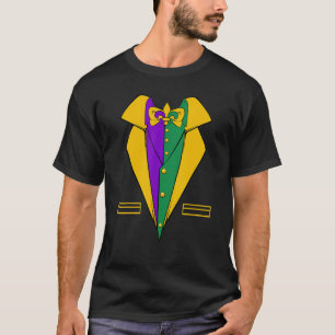 Mardi Gras Kultur Tanzen Traditionelles Kostüm Mas T-Shirt