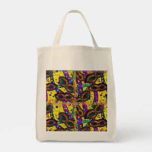 Mardi Gras Kunst Tragetasche