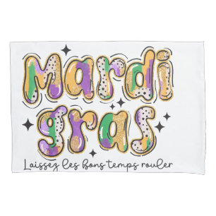 Mardi Gras Laissez Les Bons Temps Rouler Kissenbezug