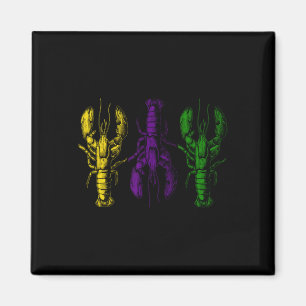 Mardi Gras Languste Frohes Mardi Gras Passende Par Magnet