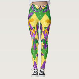  Mardi Gras Leggings