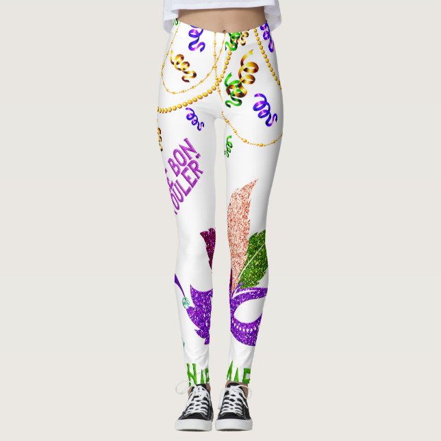 Mardi Gras Leggings (Vorderseite)