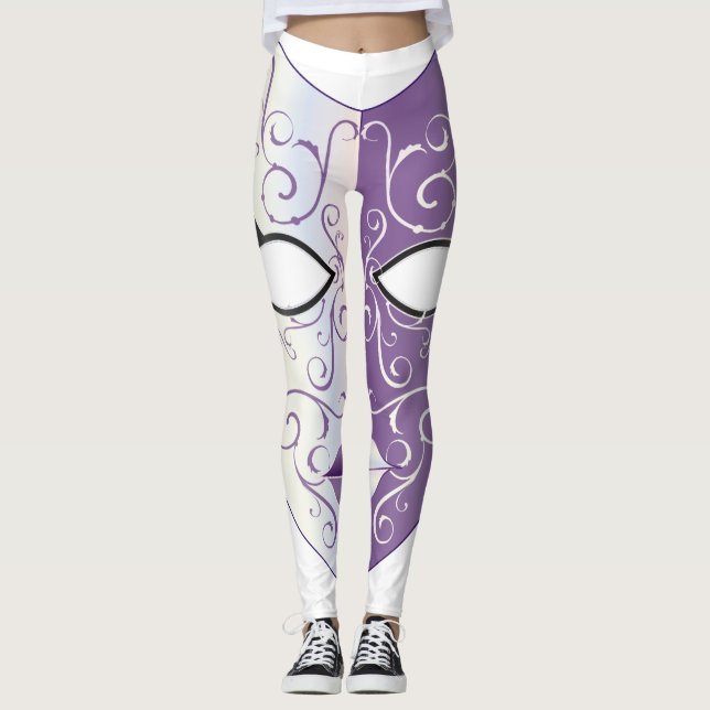 Mardi Gras Leggings (Vorderseite)