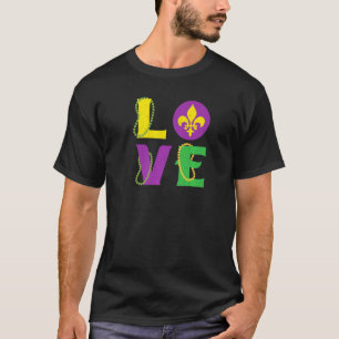 Mardi Gras Liebe Lugano Gestern und Heute T-Shirt