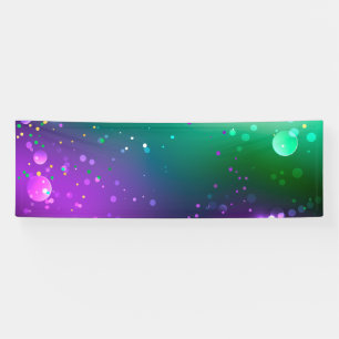 Mardi Gras Lila Hintergrund Banner
