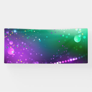 Mardi Gras Lila Hintergrund Banner