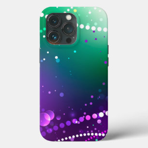 Mardi Gras Lila Hintergrund Case-Mate iPhone Hülle