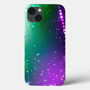 Mardi Gras Lila Hintergrund Case-Mate iPhone Hülle