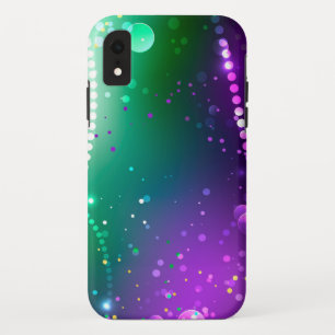 Mardi Gras Lila Hintergrund Case-Mate iPhone Hülle