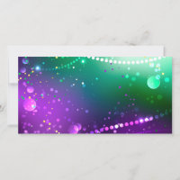 Mardi Gras Lila Hintergrund