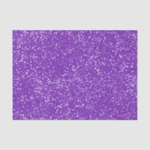 Mardi Gras Lila Solid Color Imitats Glitzer Bling Seidenpapier