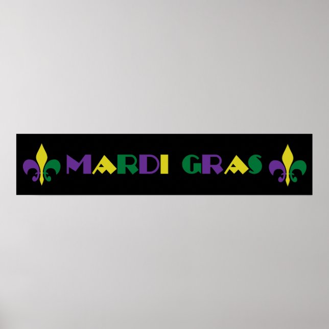 Mardi Gras ~ Lilie Poster (Vorne)