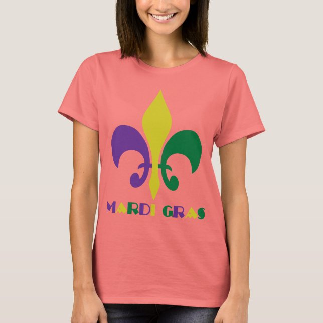 Mardi Gras ~ Lilie T-Shirt (Vorderseite)
