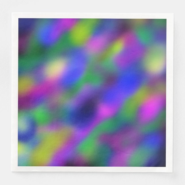 Mardi Gras Limelight Serviette (Vorderseite)