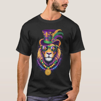 Mardi Gras Lion Costume Men Women Mardi Gras Shirt