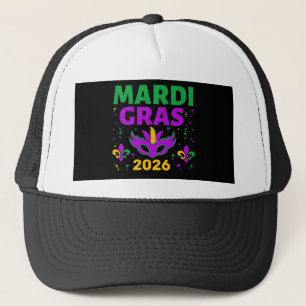 Mardi Gras LKW-Fahrerhut Truckerkappe