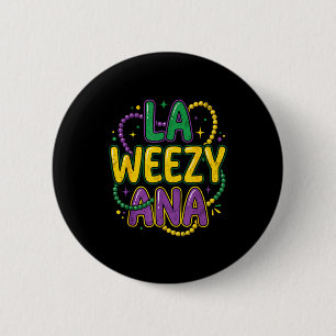 Mardi gras louisiana la weezy ana lustig nola männ button