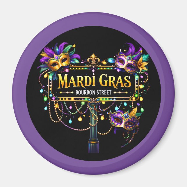 Mardi Gras Magnet (Vorne)