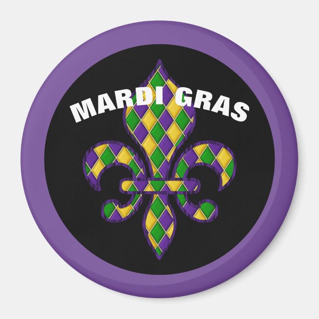Mardi Gras Magnet (Vorne)